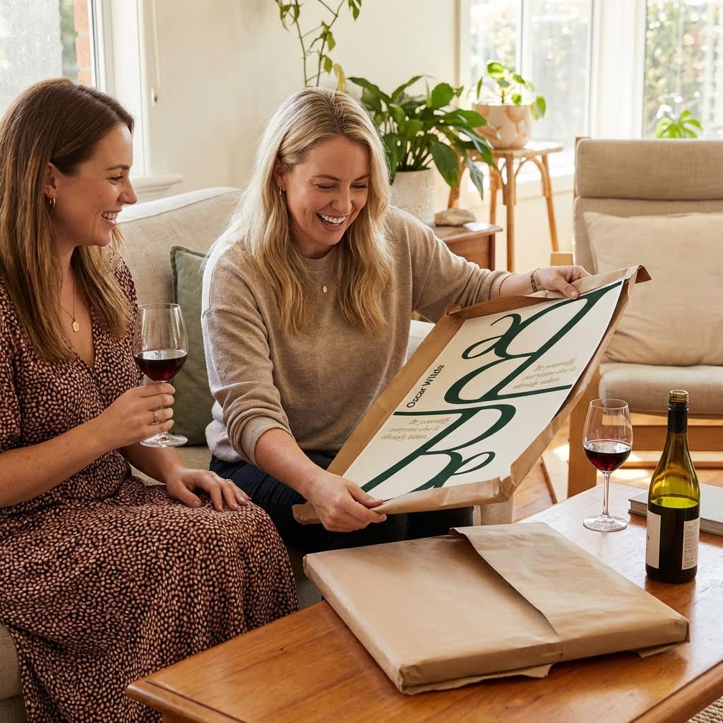 Galentine's Day Gift Ideas: Meaningful Quote Posters for Your Best Friends