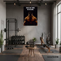 What You Think You Become inspirational bodybuilding poster - A2 (42 x 59.4  cm)