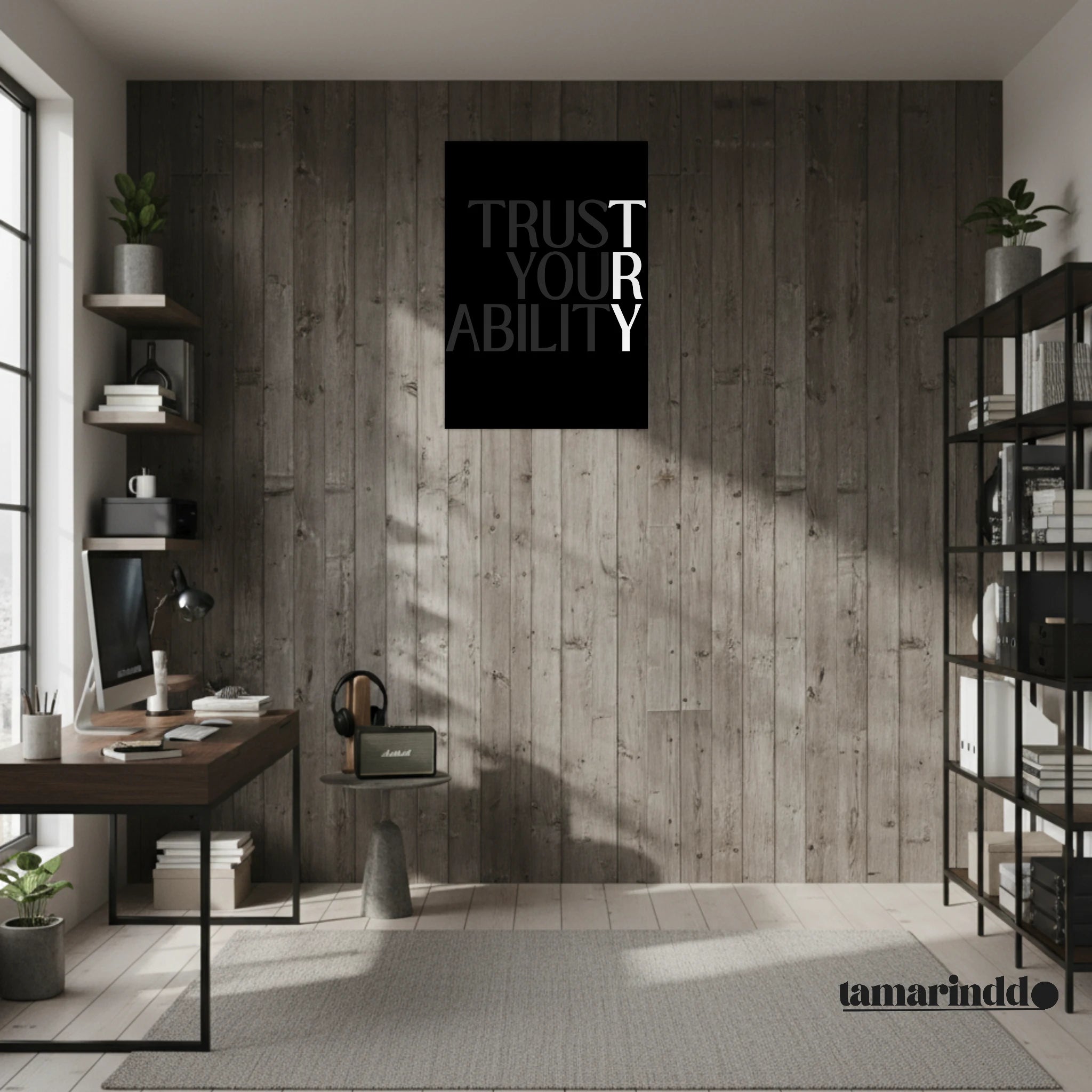 Trust Your Ability motivational wall poster for self-belief and confidence