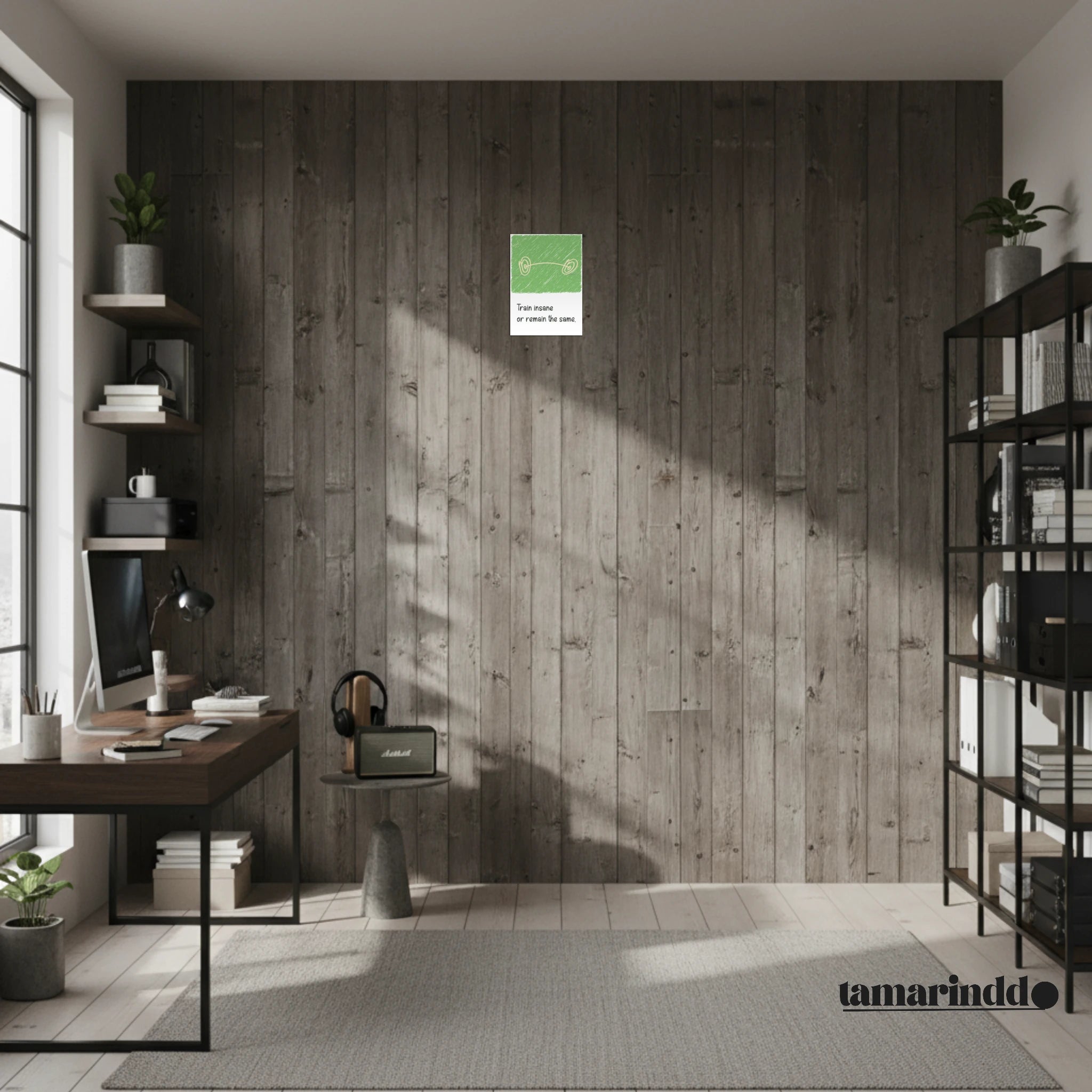 Train Insane or Remain the Same gym motivation poster for fitness - A1 (59.4 x 84.1  cm)