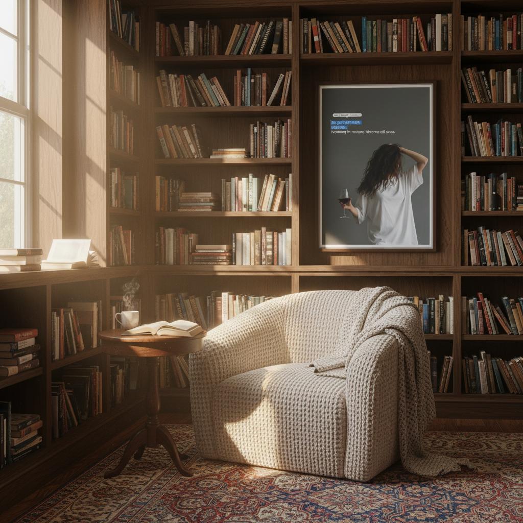 Be Patient With Yourself self-love quote poster for mental wellness